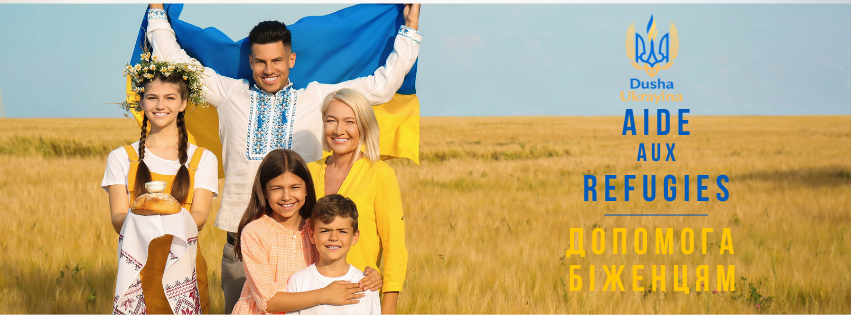 aide aux réfugiés de Dusha Ukrayina