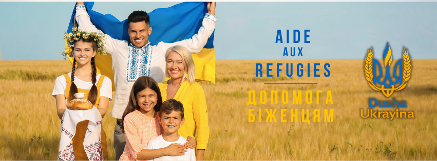 aide aux réfugiés de Dusha Ukrayina